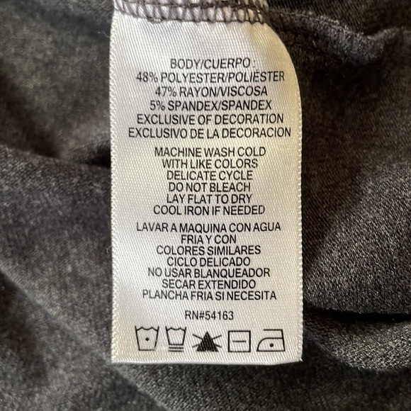 Tommy Hilfiger Sport Shirt Womens Large Gray Long Sleeve Casual Athletic Ladies - Picture 8 of 9